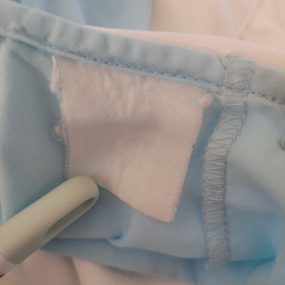 Vintage Alice in Wonderland Costume Dress Girl’s 6 Blue White Rabbit Embroidery - Picture 12 of 14